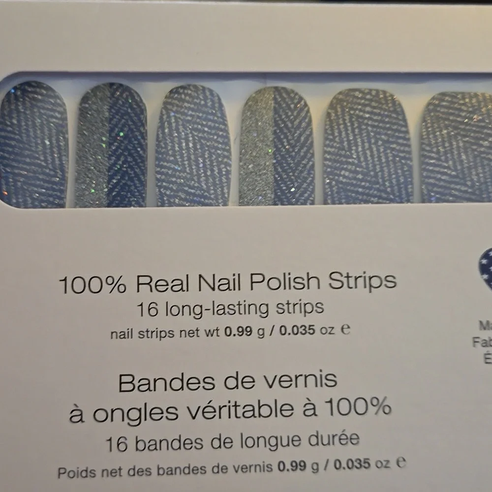 Color Street Designer Denim Nail Strips CS#31 New
